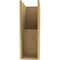 Ekena Millwork 11"W x 22"D x 33"H Classic Chapel Hill Rough Cedar Woodgrain TimberThane Corbel, Primed Tan CORUR11X22X33CHPRCPR - alternate 3